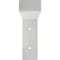 Ekena Millwork Steel Truss Shelf Bracket, Hammered White 2"W x 6"D x 6 1/4"H BKTM02X06X06TSHWH - alternate 4